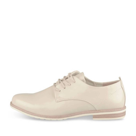 Derbies BEIGE Femme motif Uni Lacets                                                                                                     PHILOV