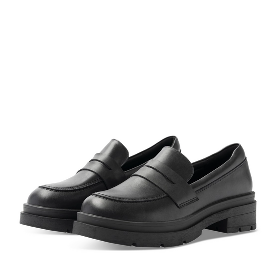 Mocassins NOIR Femme motif Uni A enfiler                                                                                                     SAN MARINA