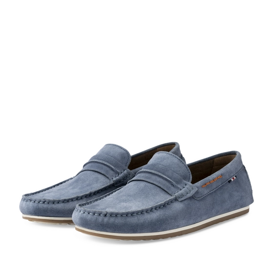 Mocassins JEANS Homme CUIR motif Uni A enfiler                                                                                                     SAN MARINA
