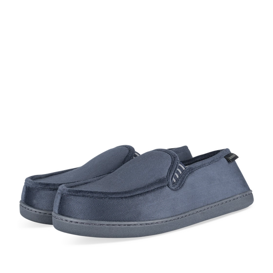 Chaussons MARINE Homme motif Uni A enfiler                                                                                                     ISOTONER