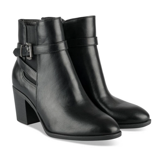 Bottines NOIR Femme motif Uni Fermeture éclair                                                                                                     MyB