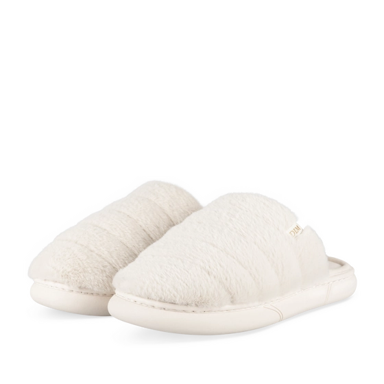Chaussons BEIGE Femme motif Uni A enfiler                                                                                                     DIM