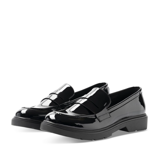 Mocassins NOIR Femme motif Uni A enfiler                                                                                                     SAN MARINA