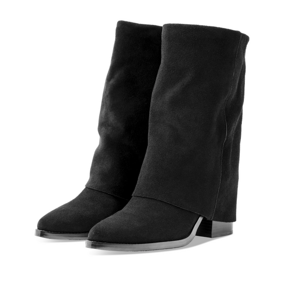 Bottines NOIR Femme motif Uni A enfiler                                                                                                     SAN MARINA