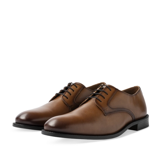 Derbies Marron Homme CUIR motif Uni A enfiler                                                                                                     SAN MARINA