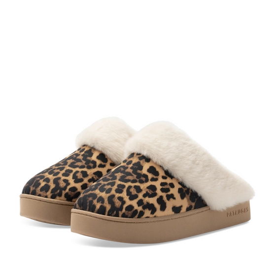 Chaussons LEOPARD Femme motif Uni A enfiler                                                                                                     PATAUGAS