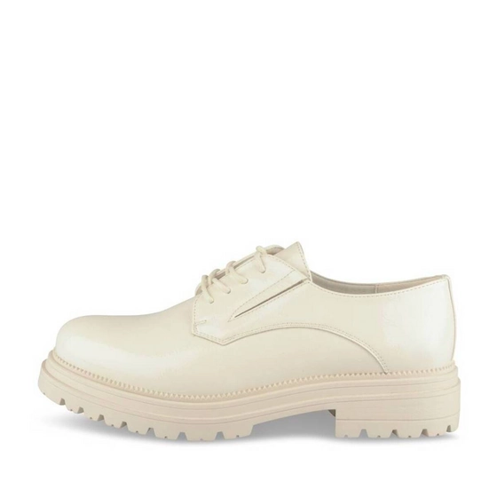 Derbies BEIGE Femme motif Uni Lacets                                                                                                     MERRY SCOTT