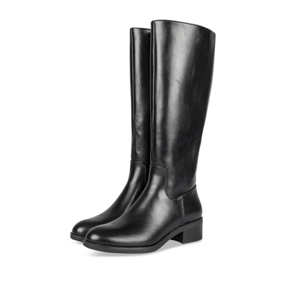 Bottes NOIR Femme motif Uni Fermeture éclair                                                                                                     PHILOV