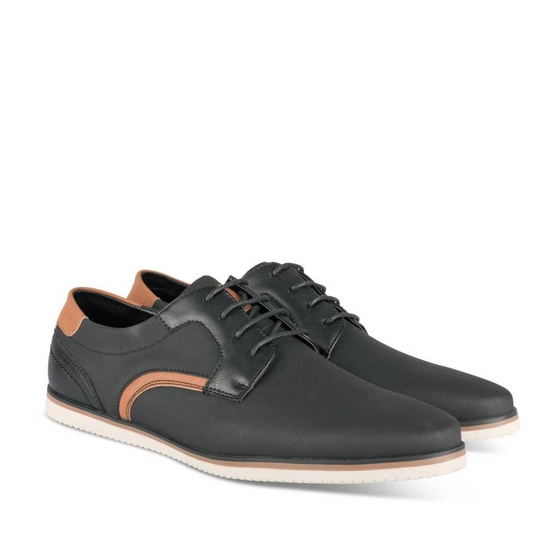 Mocassins NOIR Homme motif Uni Lacets                                                                                                     DENIM SIDE