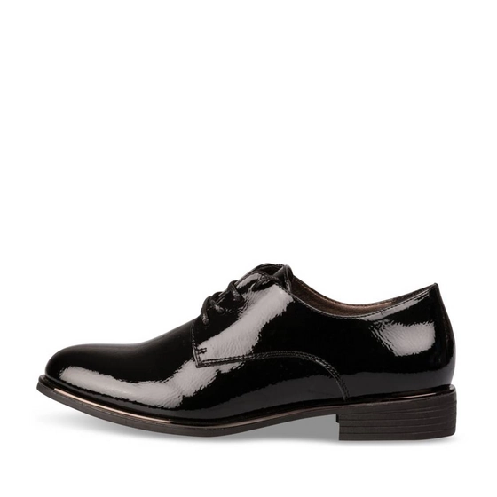 Derbies NOIR Femme motif Uni Lacets                                                                                                     PHILOV