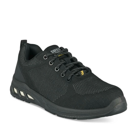 Chaussures de sécurité NOIR Homme motif Uni Lacets                                                                                                     SAFETY JOGGER