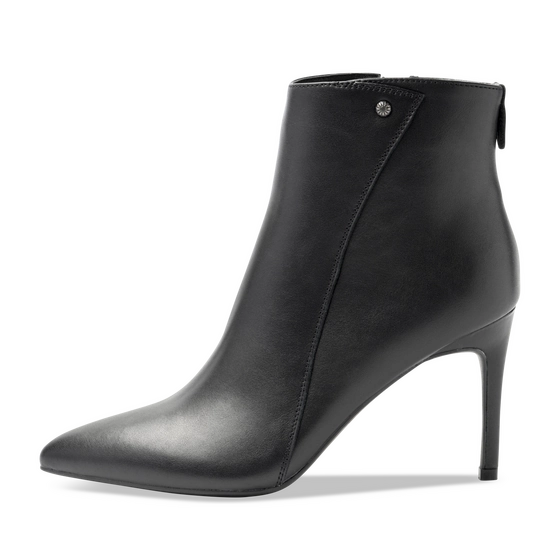 Bottines NOIR Femme CUIR motif Uni Fermeture éclair                                                                                                     SAN MARINA