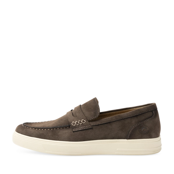 Chaussures bateau Marron Homme motif Uni A enfiler                                                                                                     PATAUGAS