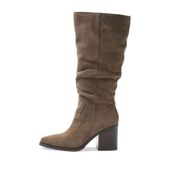 Bottes TAUPE Femme motif Uni Fermeture éclair                                                                                                     SAN MARINA