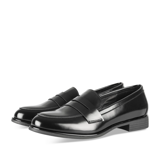 Mocassins NOIR Femme motif Uni A enfiler                                                                                                     PHILOV