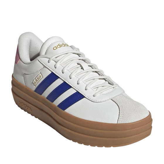 Baskets BLANC Femme CUIR motif Uni Lacets                                                                                                     ADIDAS