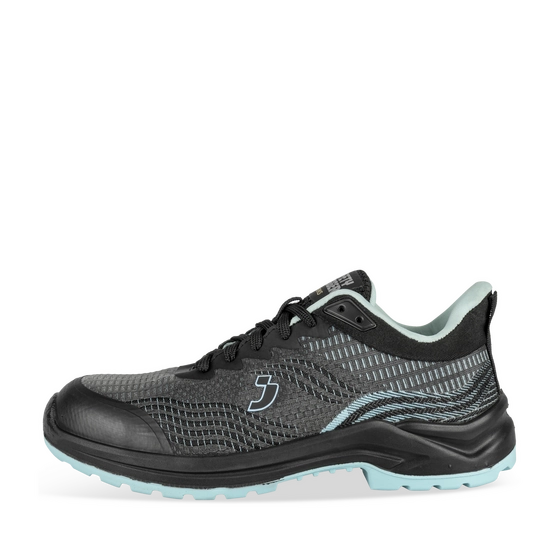 Chaussures de sécurité NOIR Femme motif Uni A enfiler                                                                                                     SAFETY JOGGER