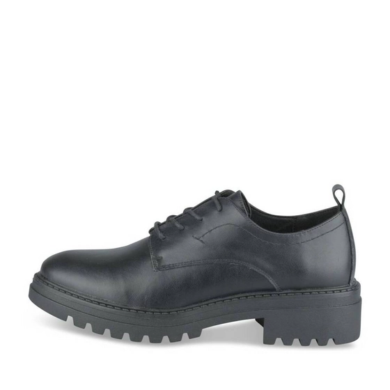 Derbies NOIR Femme motif Uni Lacets                                                                                                     SINEQUANONE