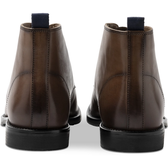 Bottines Marron Homme CUIR motif Uni Lacets                                                                                                     SAN MARINA