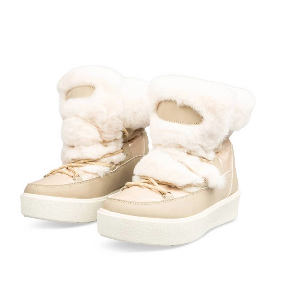 Après-ski BEIGE Femme motif Uni                                                                                                     CAPE SNOW