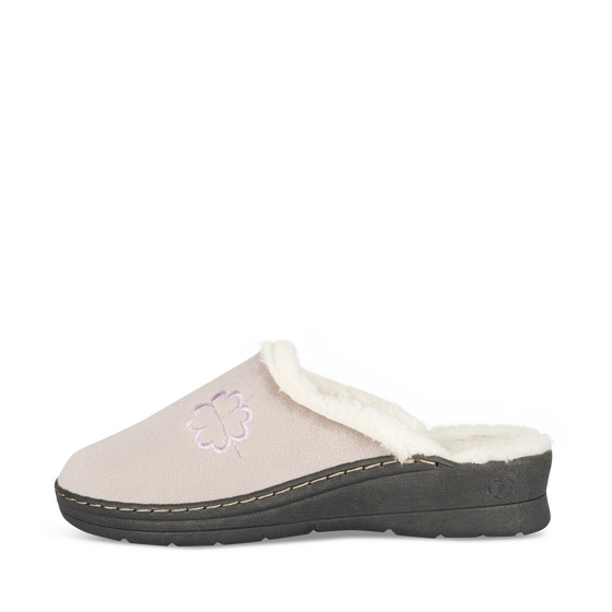 Chaussons TAUPE Femme motif Uni A enfiler                                                                                                     PATRIZIA