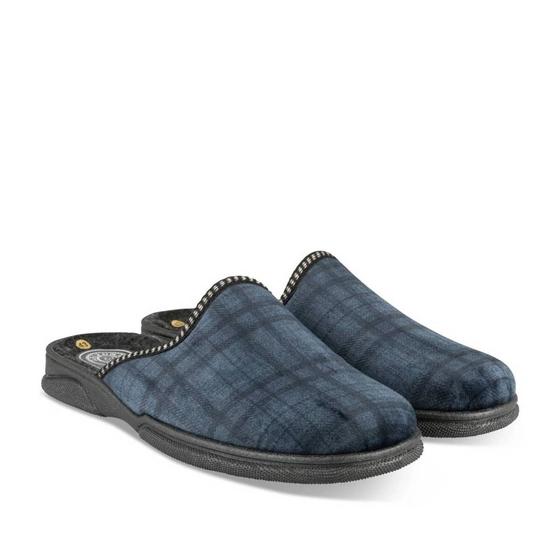 Chaussons BLEU Homme motif Uni A enfiler                                                                                                     ARIZONA BY PATRIZIA