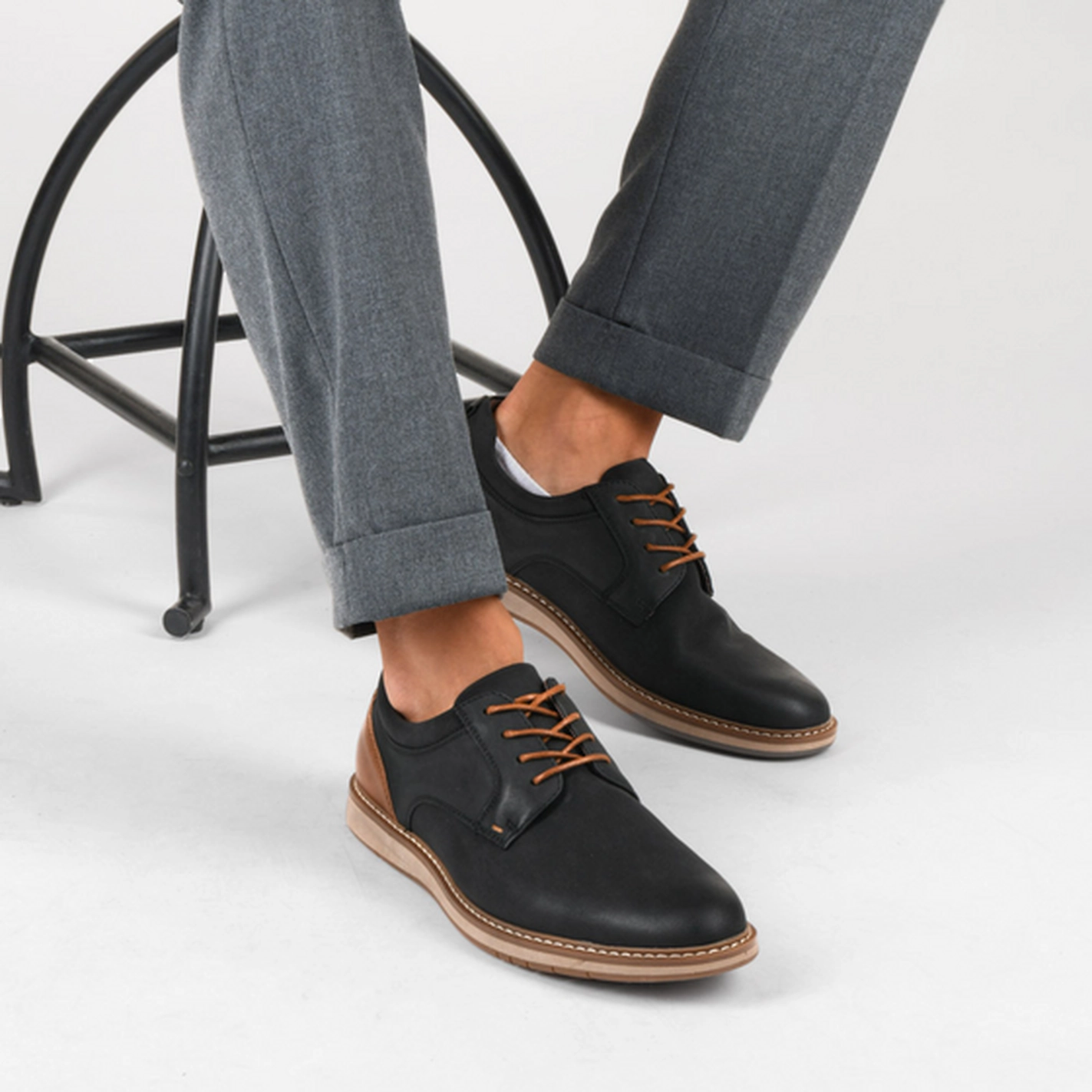 Derbies NOIR DENIM SIDE                                                                                                     DENIM SIDE