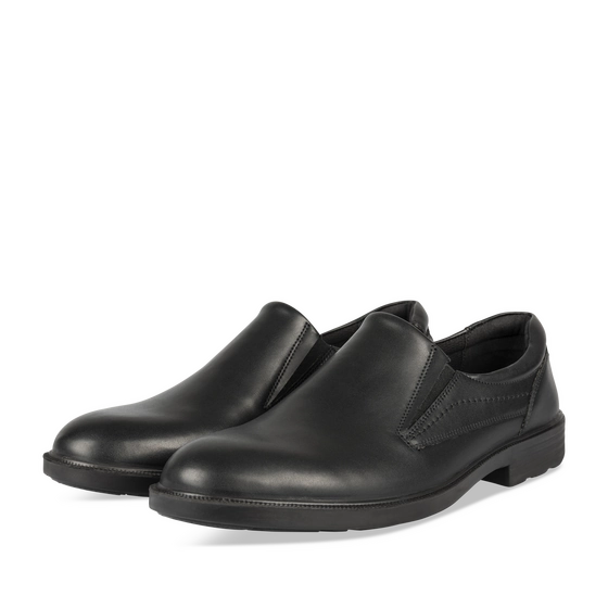 Chaussures confort NOIR Homme motif Uni Elastique                                                                                                     B-BLAKE