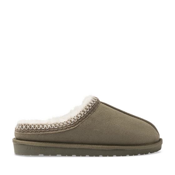 Chaussons KAKI Femme motif Uni A enfiler                                                                                                     PATAUGAS