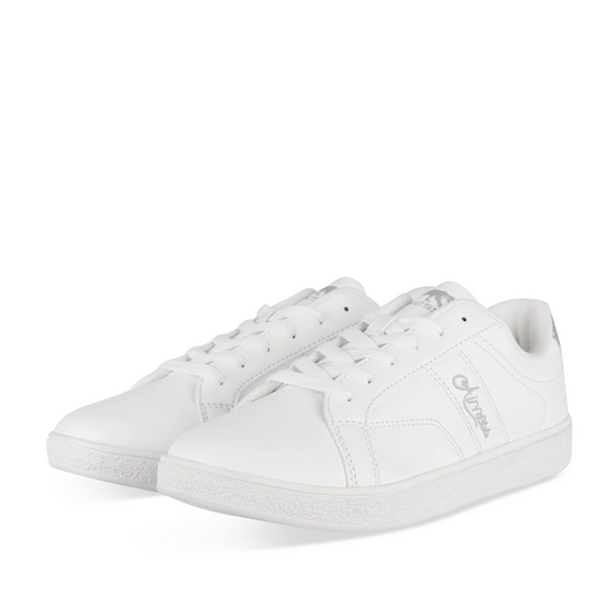 Baskets BLANC Femme motif Uni Lacets                                                                                                     AIRNESS