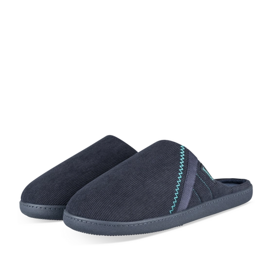 Chaussons MARINE Homme motif Uni A enfiler                                                                                                     ISOTONER