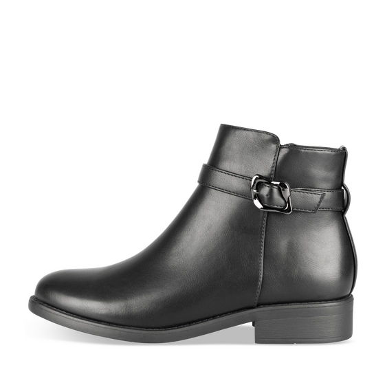 Bottines NOIR Femme motif Uni Fermeture éclair                                                                                                     PHILOV