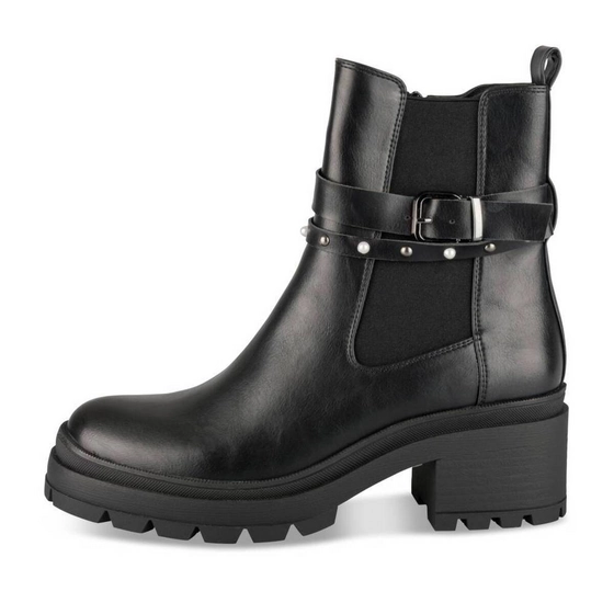 Bottines NOIR Femme motif Uni Fermeture éclair                                                                                                     MERRY SCOTT