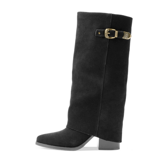 Bottes NOIR Femme motif Uni Fermeture éclair                                                                                                     SAN MARINA