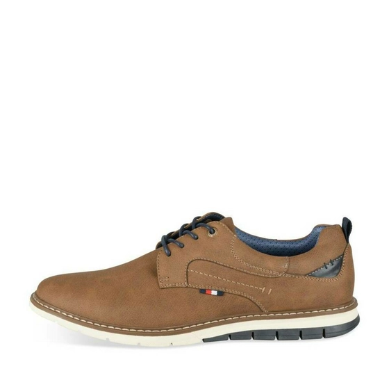 Mocassins Marron Homme motif Uni Lacets                                                                                                     DENIM SIDE