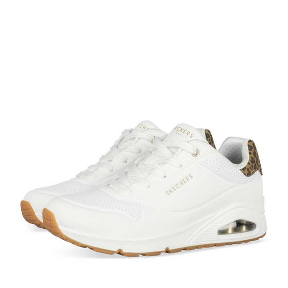 Baskets BLANC Femme motif Uni Lacets                                                                                                     SKECHERS