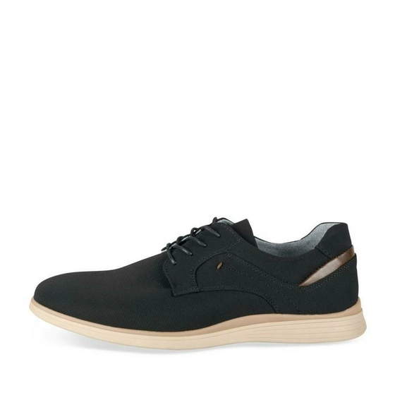 Mocassins NOIR Homme motif Uni Lacets                                                                                                     DENIM SIDE