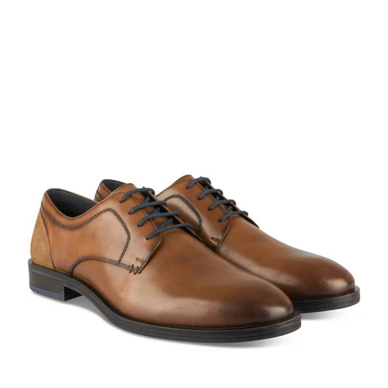 Derbies Marron Homme CUIR motif Uni Lacets                                                                                                     SAN MARINA
