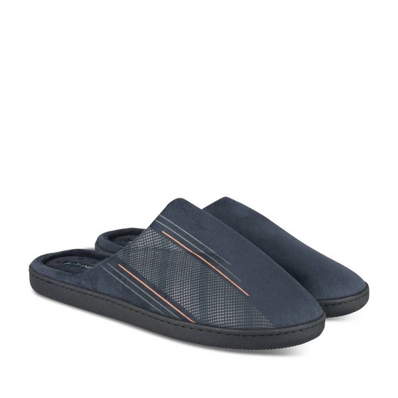 Chaussons MARINE Homme motif Uni A enfiler                                                                                                     ISOTONER