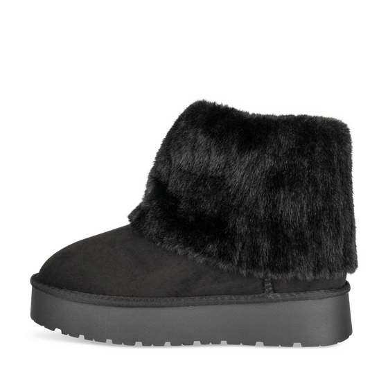 Bottines Cosy Boots NOIR Femme motif Uni A enfiler                                                                                                     MERRY SCOTT
