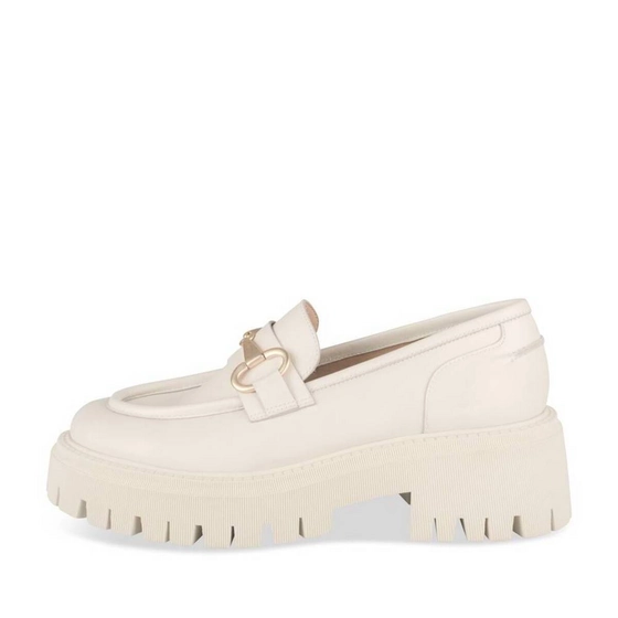 Mocassins BEIGE Femme CUIR motif Uni A enfiler                                                                                                     SINEQUANONE