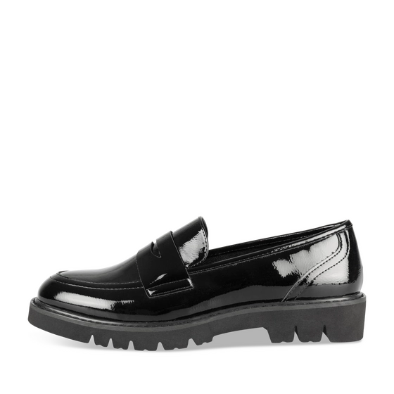 Mocassins NOIR Femme motif Uni A enfiler                                                                                                     MERRY SCOTT