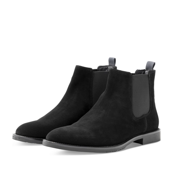 Bottines NOIR Homme motif Uni A enfiler                                                                                                     SAN MARINA