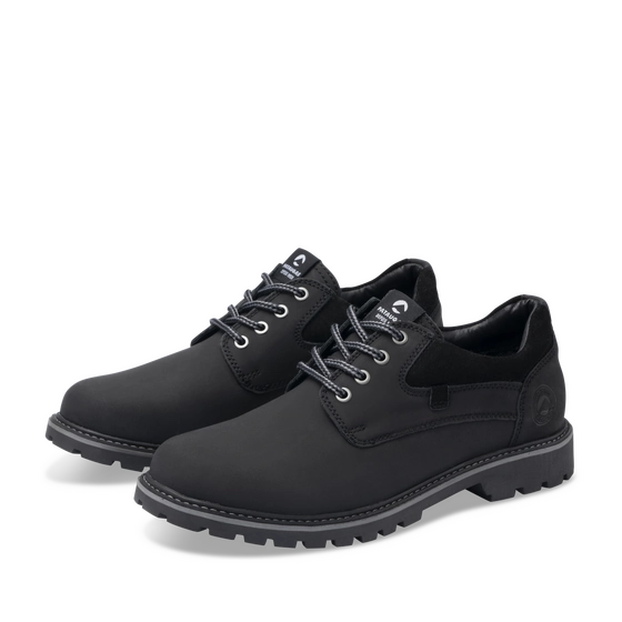 Derbies NOIR Homme CUIR motif Uni A enfiler                                                                                                     PATAUGAS CUIR