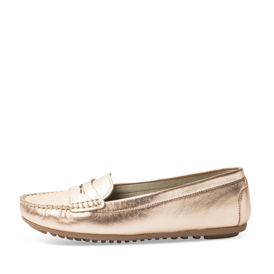 Mocassins ROSE GOLD Femme CUIR motif Uni Scratch                                                                                                     SAN MARINA