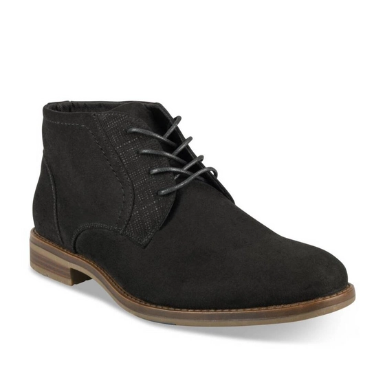 Bottines NOIR Homme motif Uni Lacets                                                                                                     B-BLAKE