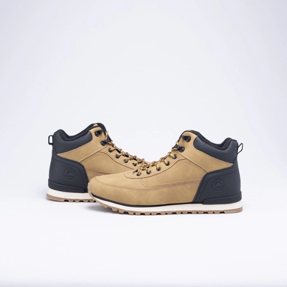 Bottines Marron Homme motif Multicolore Lacets                                                                                                     PATAUGAS