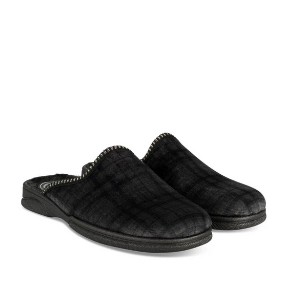 Chaussons GRIS Homme motif Uni A enfiler                                                                                                     ARIZONA BY PATRIZIA