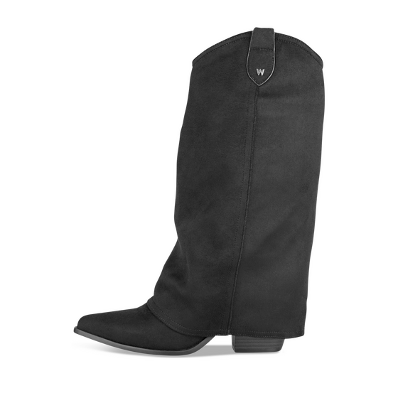 Bottes NOIR Femme motif Uni Fermeture éclair                                                                                                     WRANGLER