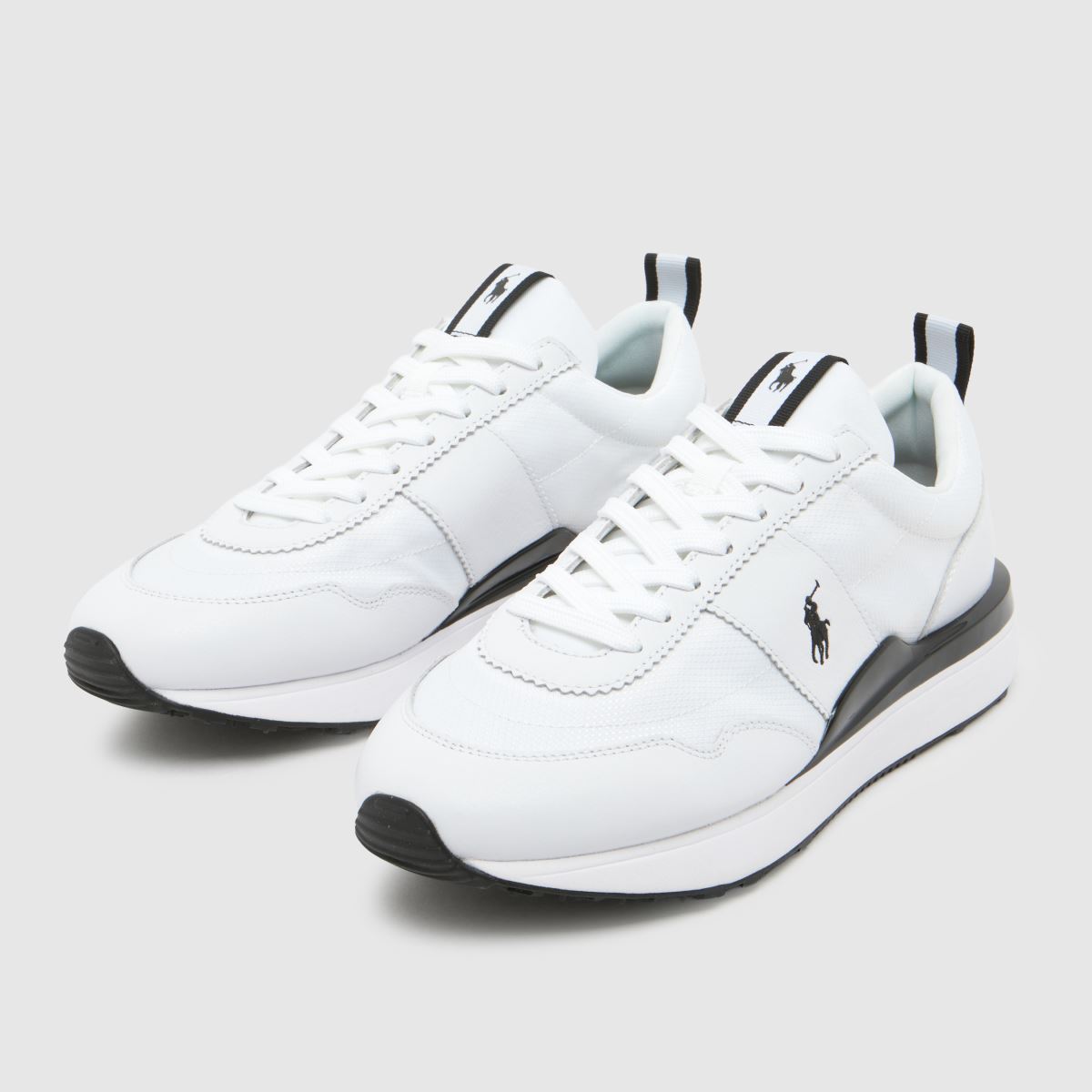 Polo Ralph Lauren  Train 89 in White & Black Polo Ralph Lauren  Train 89 in White & Black